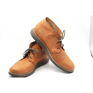 Cole Haan Mens Lunargrand Brown Nubuck Leather Lace Up Chukka Ankle Boots Sz 13M